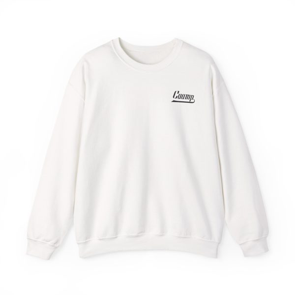 Caamp Baseball Logo Ringer Unisex Heavy Blend™ Crewneck Sweatshirt